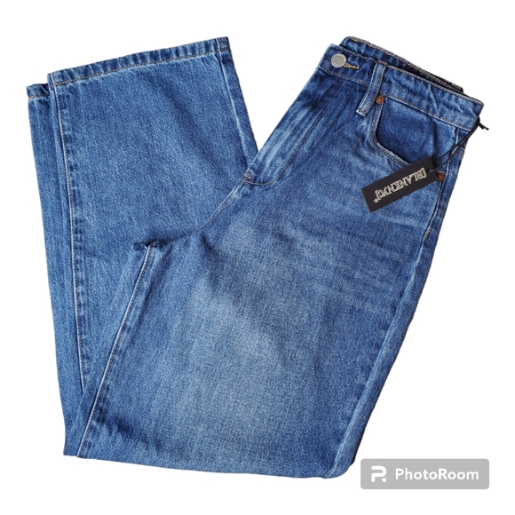 Blank NYC Denim - Blanknyc the baxter ribcage straight leg jeans size 26 blue